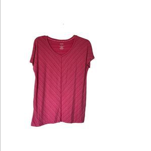 Jones New York Sport, women’s top, size large, two-tone pink